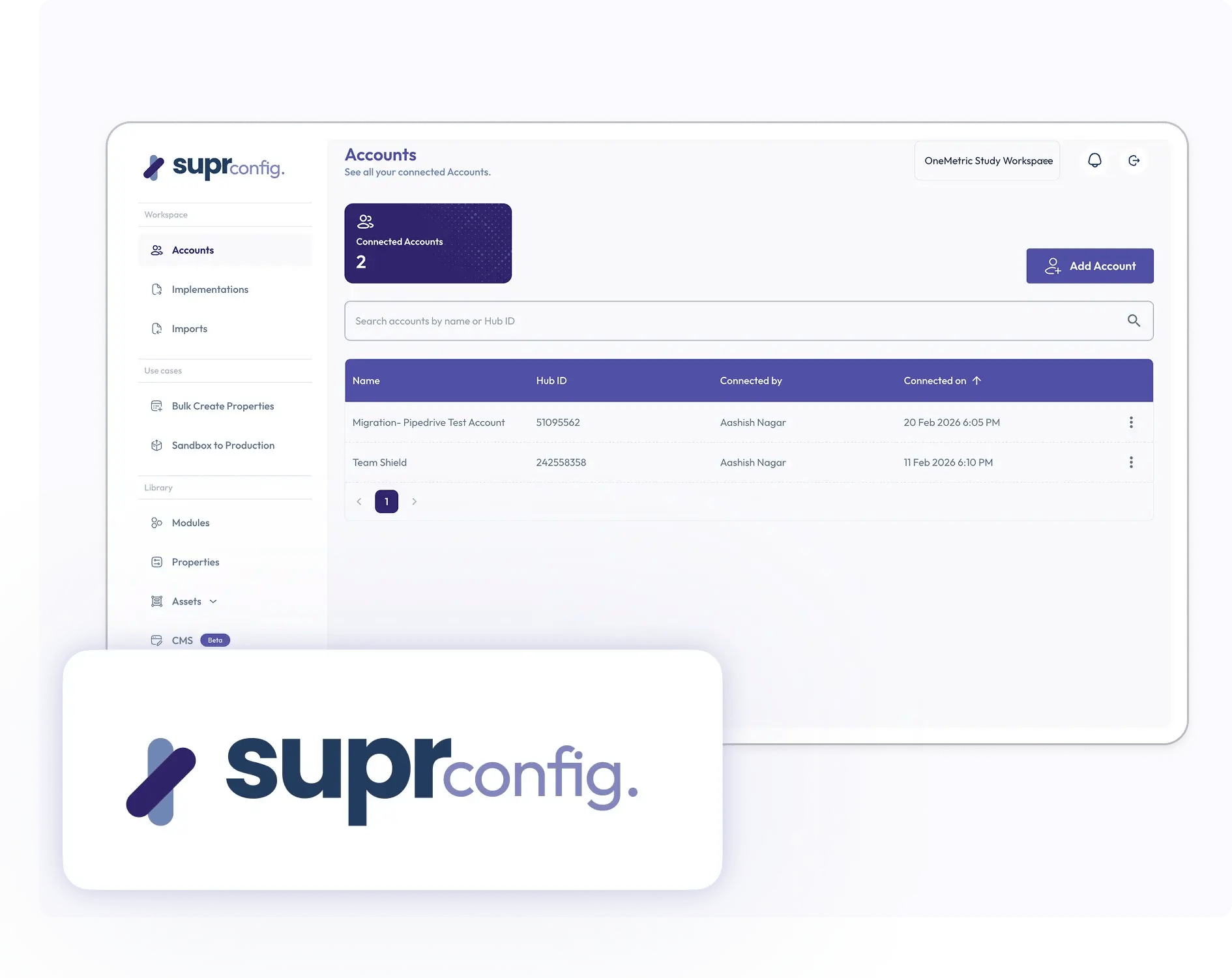 SuprConfig