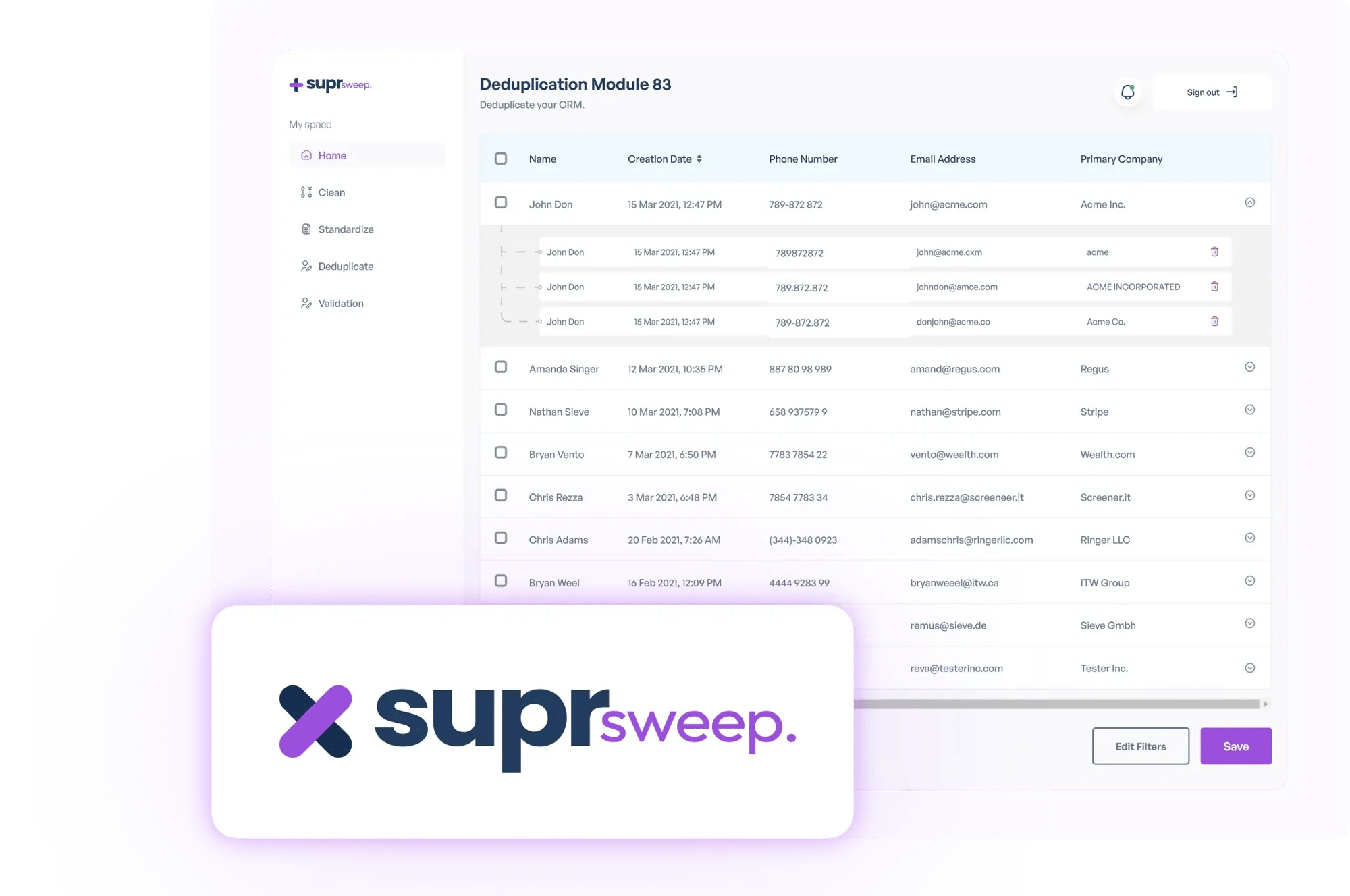 SuprSweep