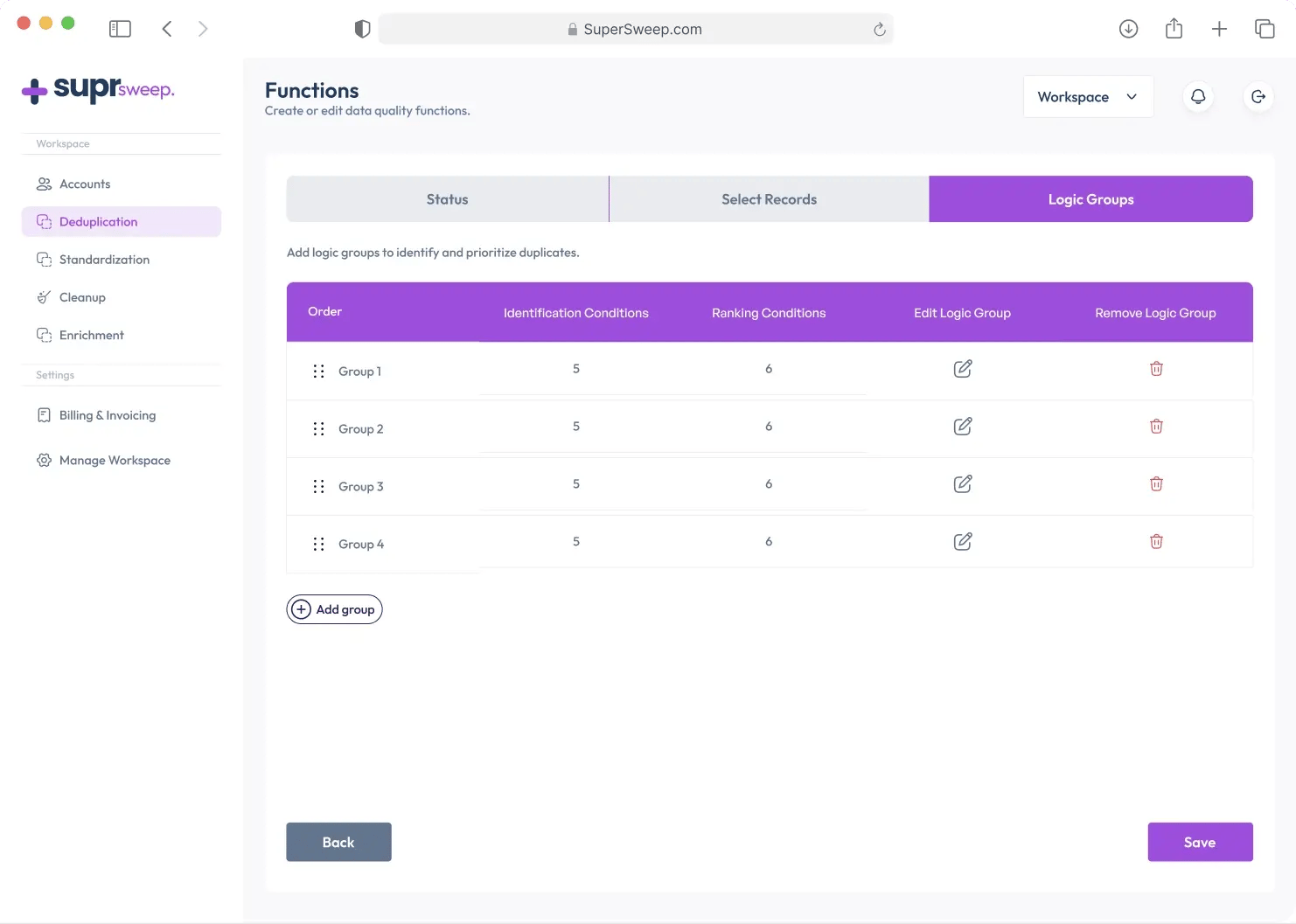 Bulk Actions 